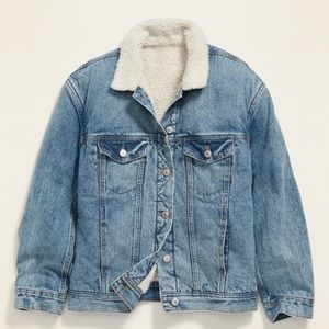 Sherpa lined Jean jacket